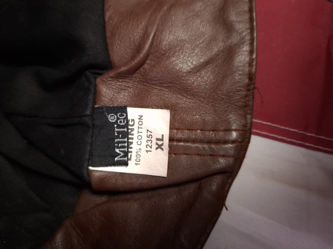 새제품급 밀텍사 WW1 복각 리얼레더 에어로스쿼드론 플라잉 헬멧 상품이미지9