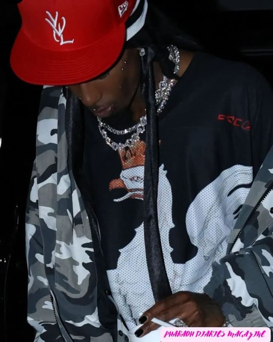 YVL 캡 레드 7 1/2 (59.6cm) 상품이미지1