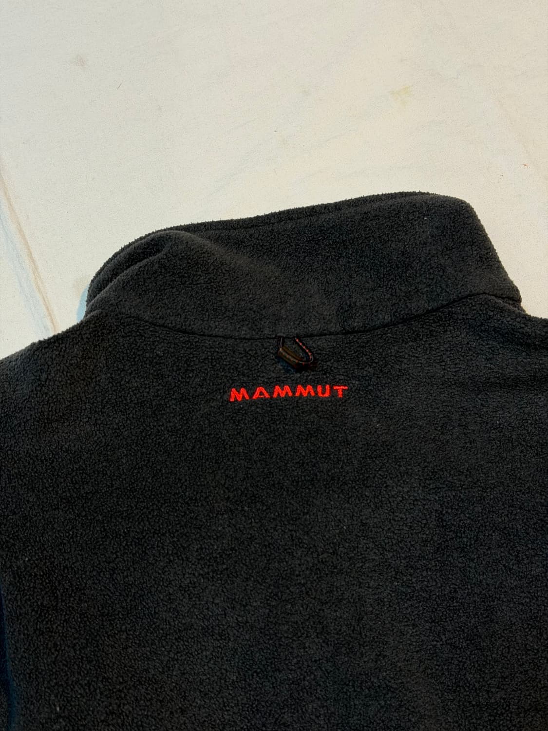 마무트 폴라텍 플리스 집업 자켓 딥 차콜 블랙 상품이미지5