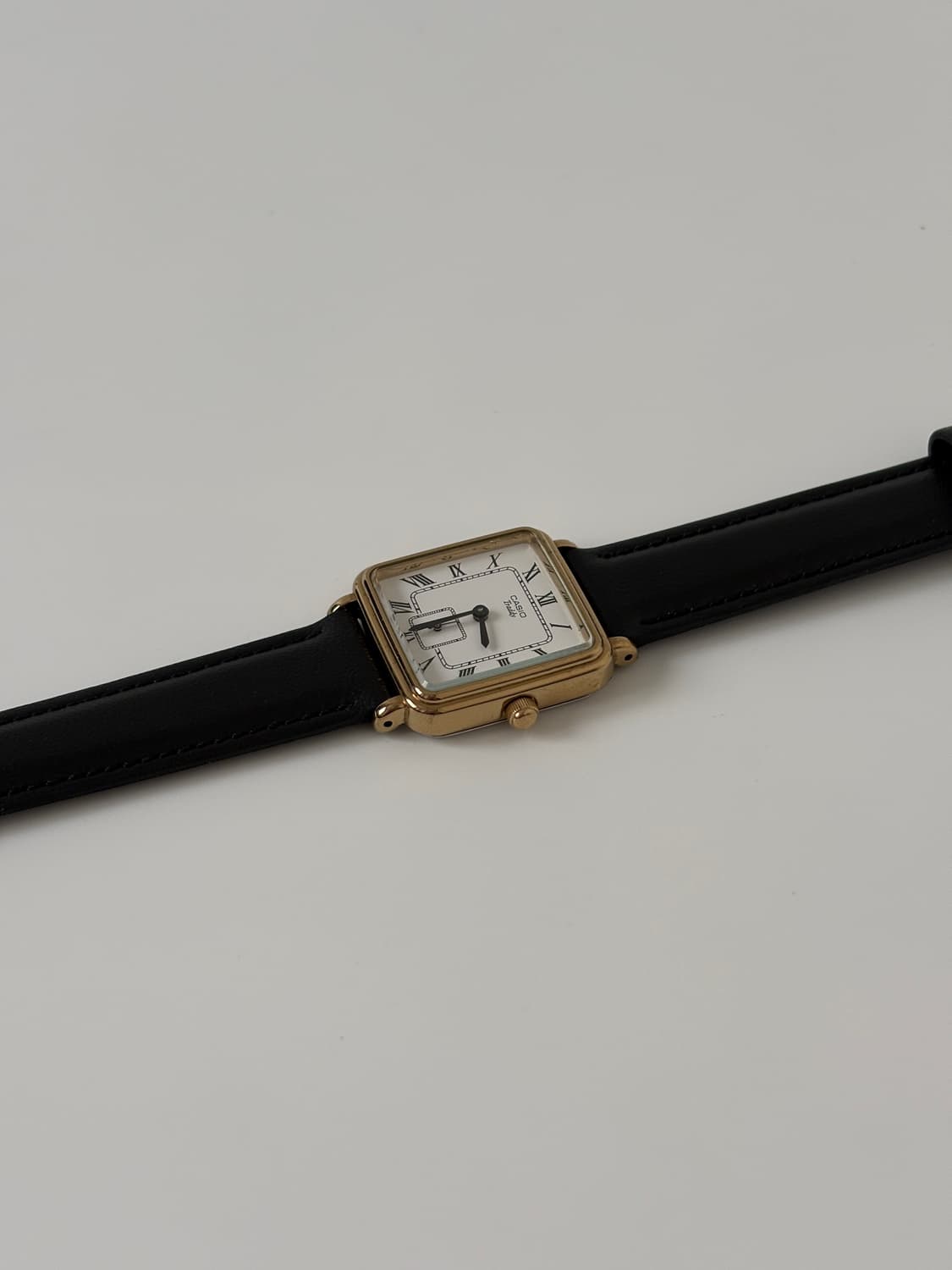 1990s Small Seconds Square Ladies Quartz 상품이미지5