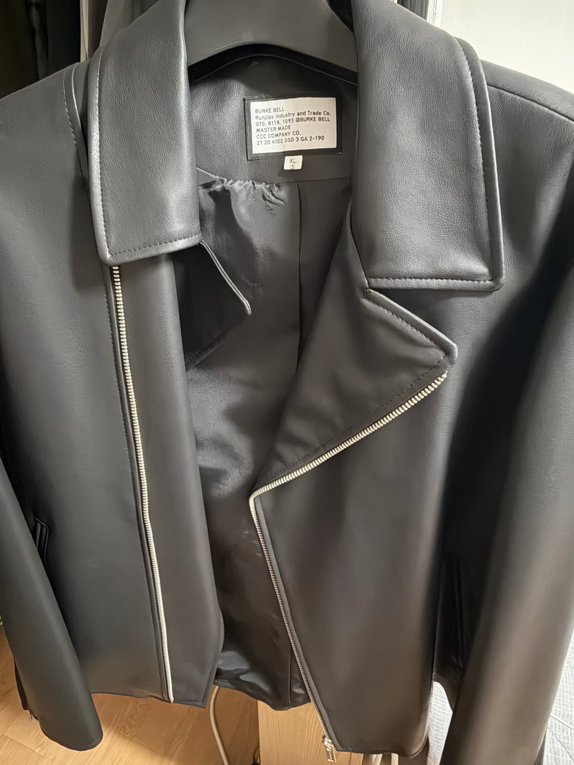 버크벨 가죽 자켓 XL 상품이미지1