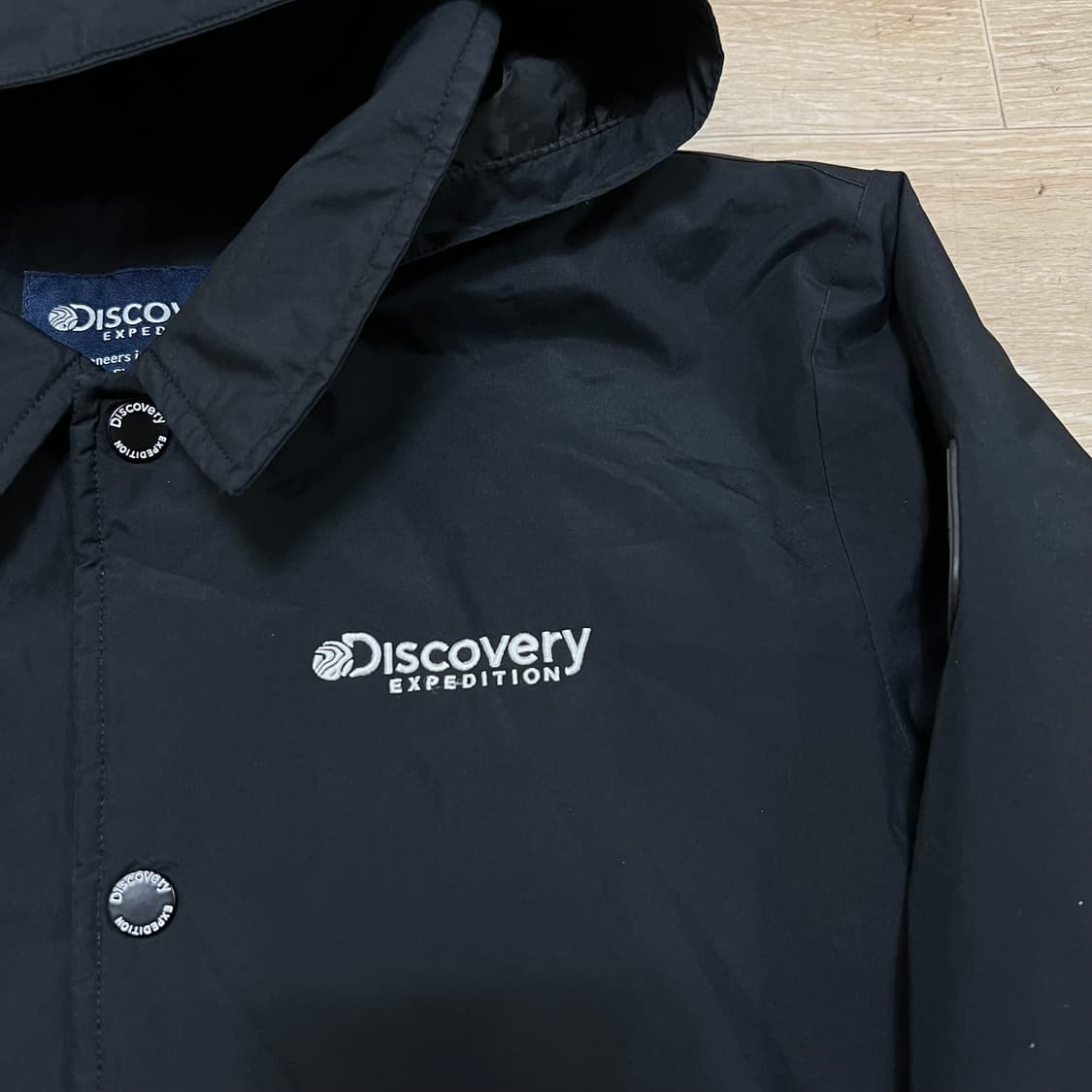 디스커버리 익스페디션 키즈 퀼팅안감 라이닝 코치 자켓 [블랙] 150 상품이미지4