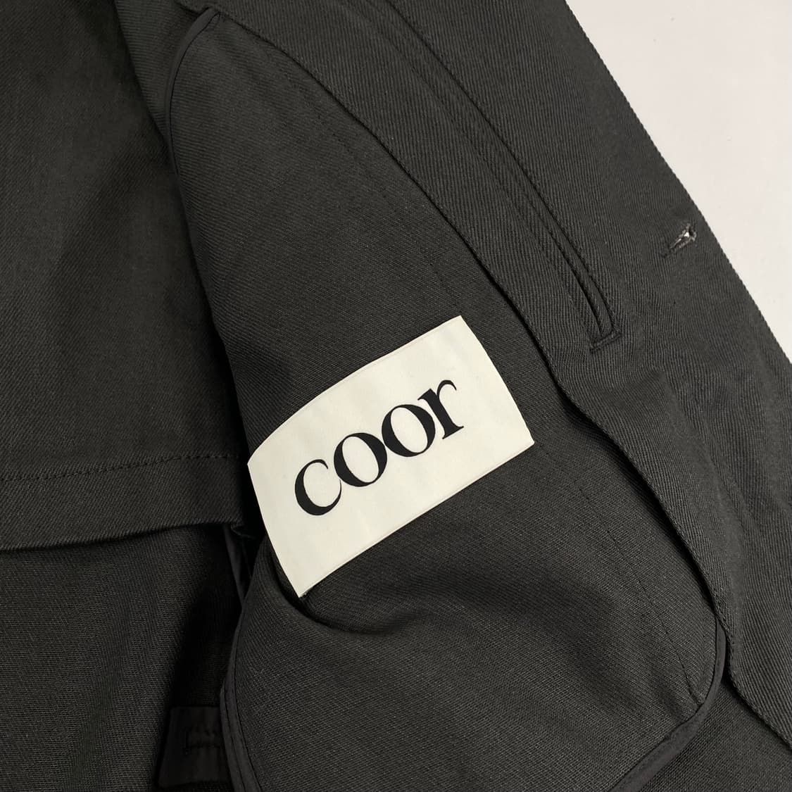 쿠어 레더 패치 워크 필드 자켓 (110) 상품이미지9