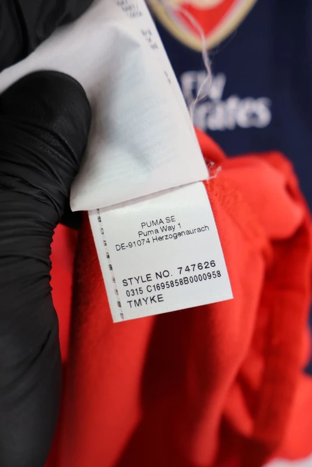 PUMA × Arsenal 플리스 하프집 웜업 자켓 상품이미지7