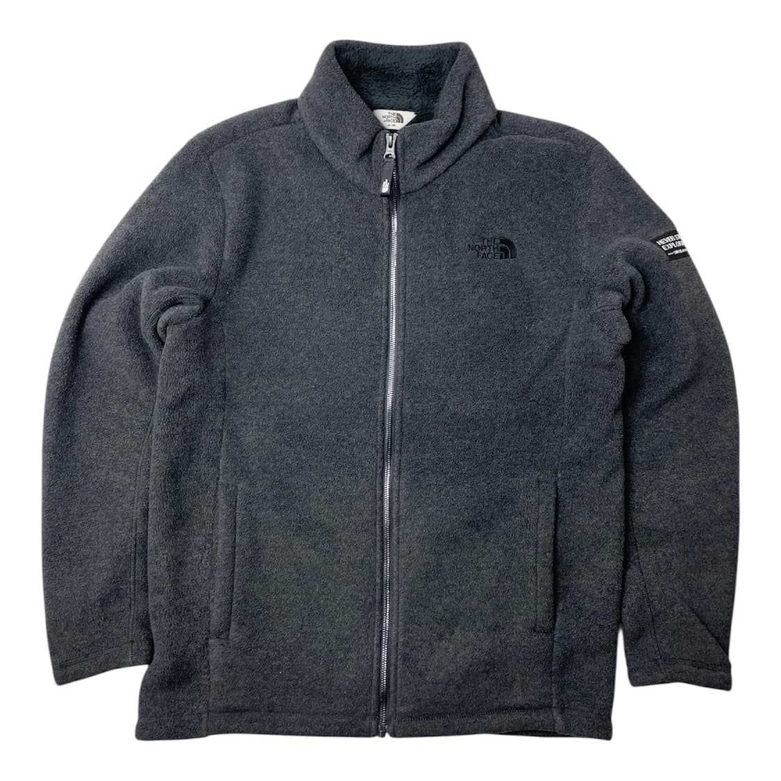 [중고] 노스페이스 플리스 후리스 그레이 M 상품이미지1