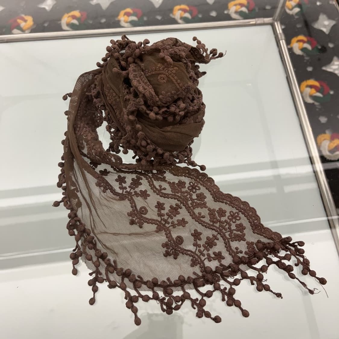 빈티지 오리엔탈 보헤미안 페어리 시어 스카프 C08196 상품이미지3