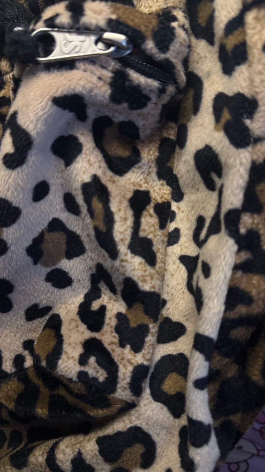 잔스포츠 레오파드 호피 벨벳 백팩 상품이미지4