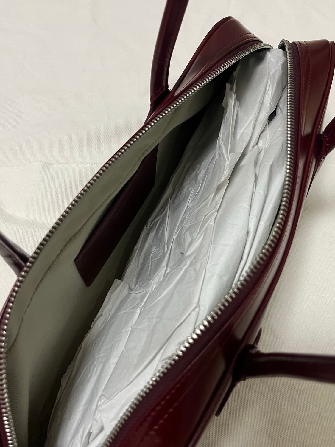 포츠포츠 볼링백 버건디 상품이미지4