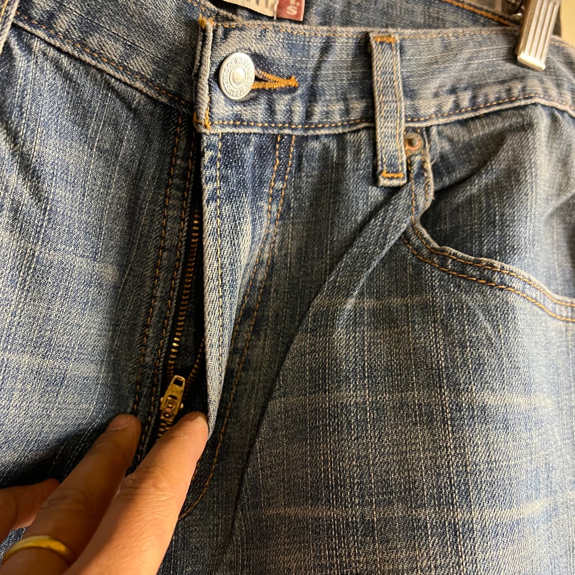 00's 리바이스 569 데님 31x32 Size (32인치) Egypt 상품이미지4