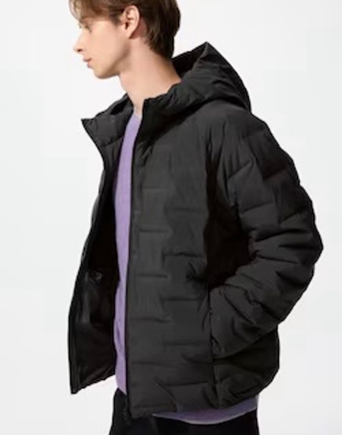 유니클로 경량패딩 m 블랙 상품이미지1