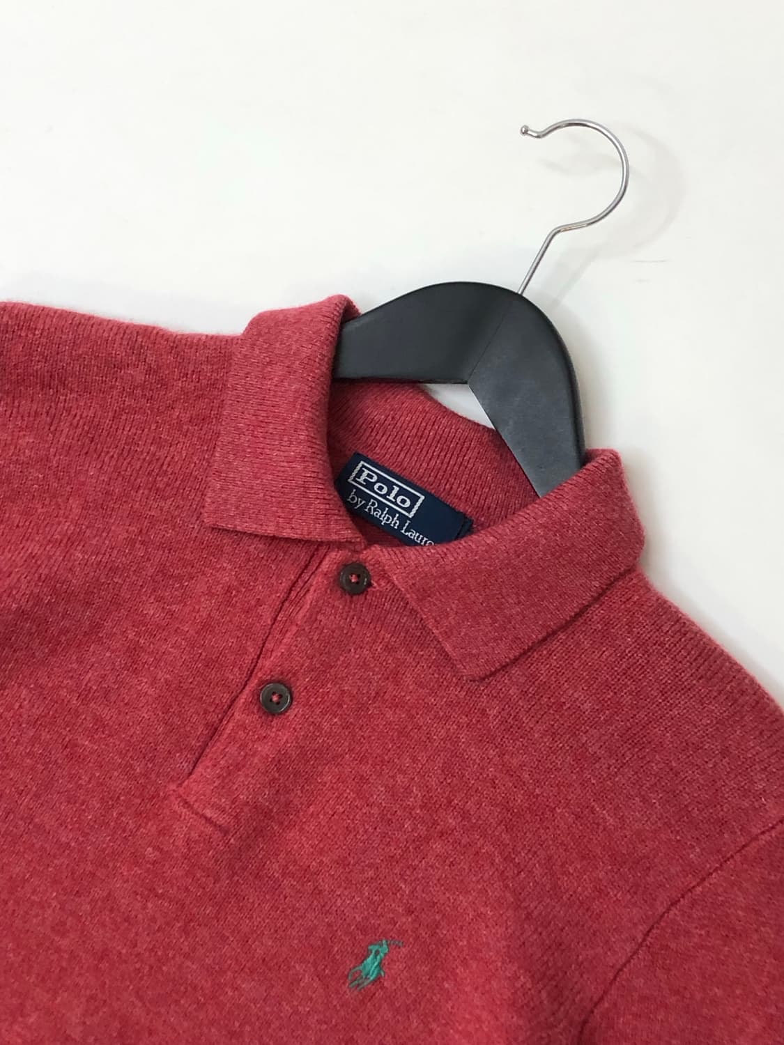 Polo 폴로 랄프로렌 코랄 컬러 카라 니트  상품이미지1