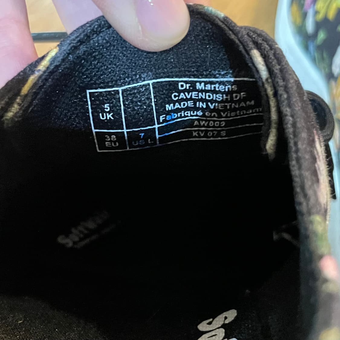 닥터마틴 플로럴 스니커즈 240 상품이미지9