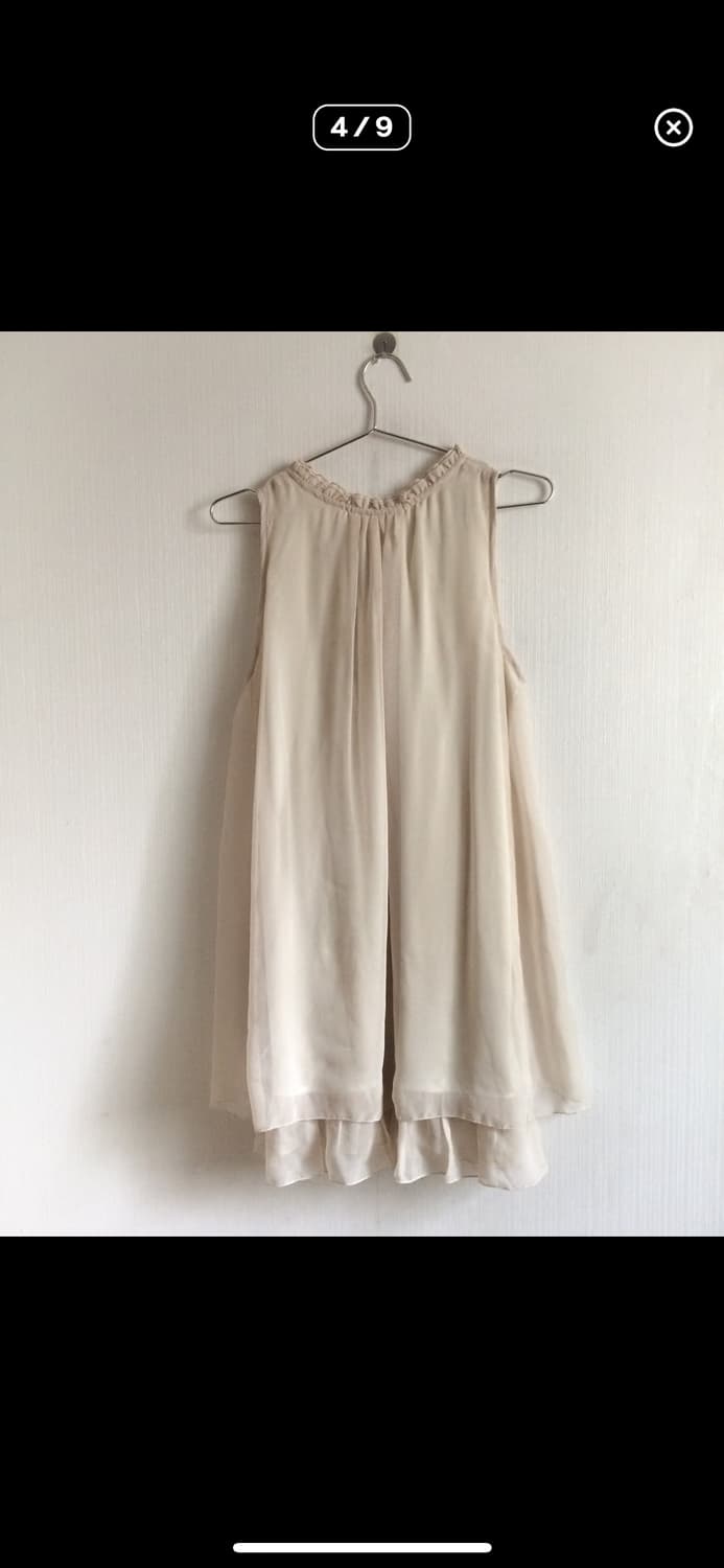 vintage 슬리브리스 원피스 상품이미지4