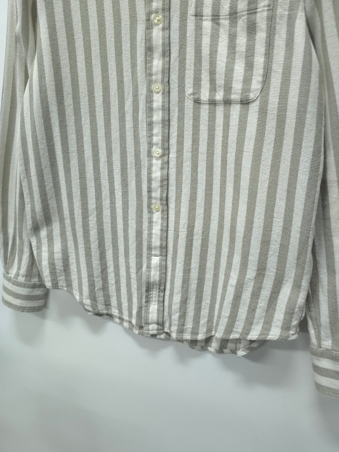 클럽모나코 와플 스트라이프 셔츠 (95~100) 상품이미지4