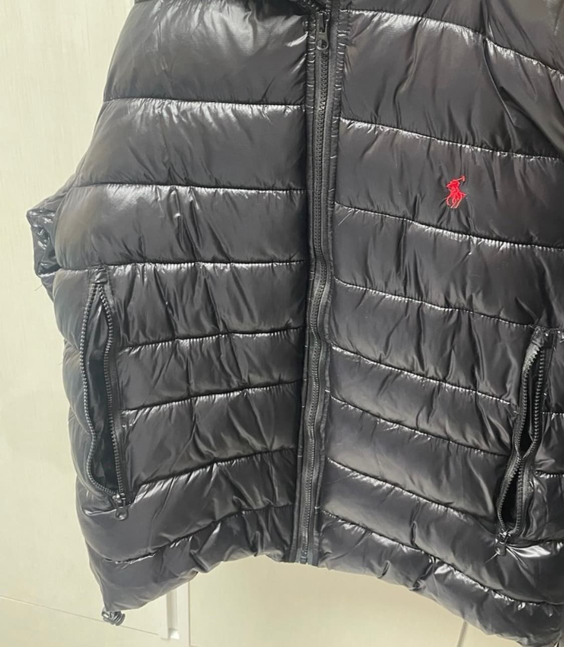 폴로 유광 경량패딩 새상품 L 상품이미지5