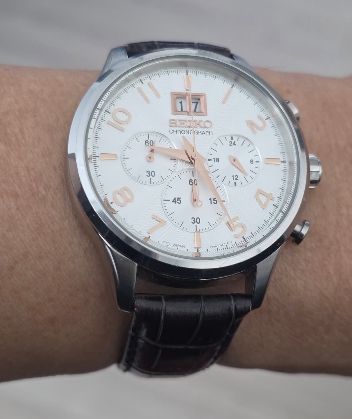 세이코 (SEIKO) 네오 클래식 크로노그래프 SPC087P1 시계 상품이미지4