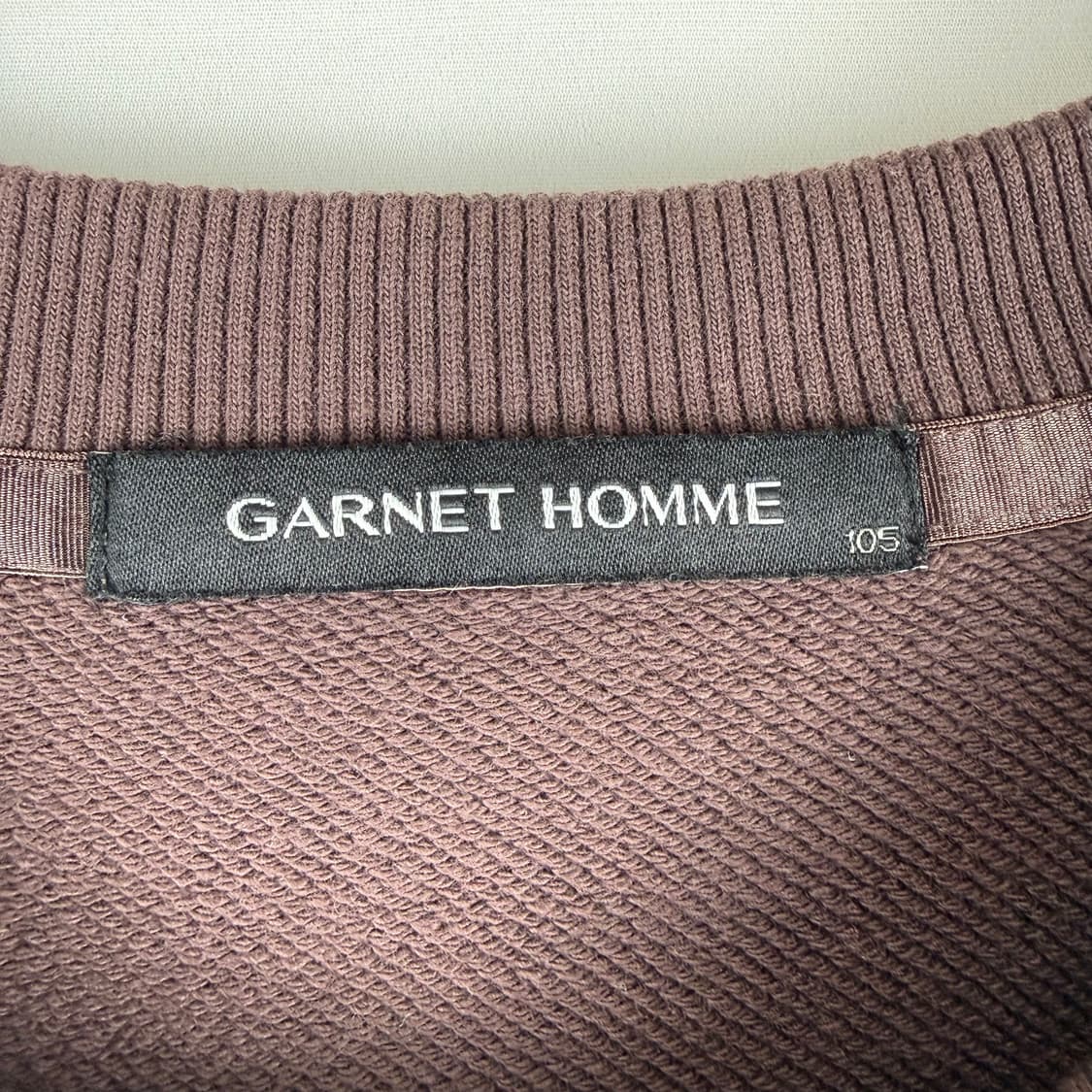 105) 가넷옴므 Jeroz 콜라보 스웨트 맨투맨 상품이미지3