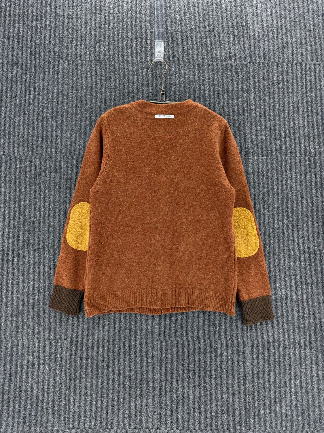 네이버후드 LUKER 암패치 울가디건 상품이미지2