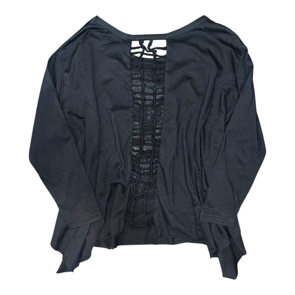 garnet 가넷 해골스터드 백그런지 가오리핏 긴팔티 갸루y2k펑크 상품이미지3