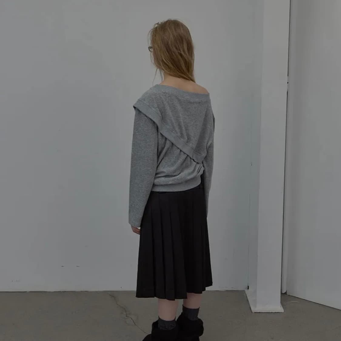 LCDC TM 레이어드 디테일 져지 탑 상품이미지2