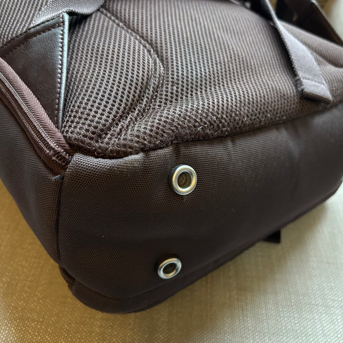 만다리나덕 바이커믹스 브라운 백팩 (노트북수납) 상품이미지8