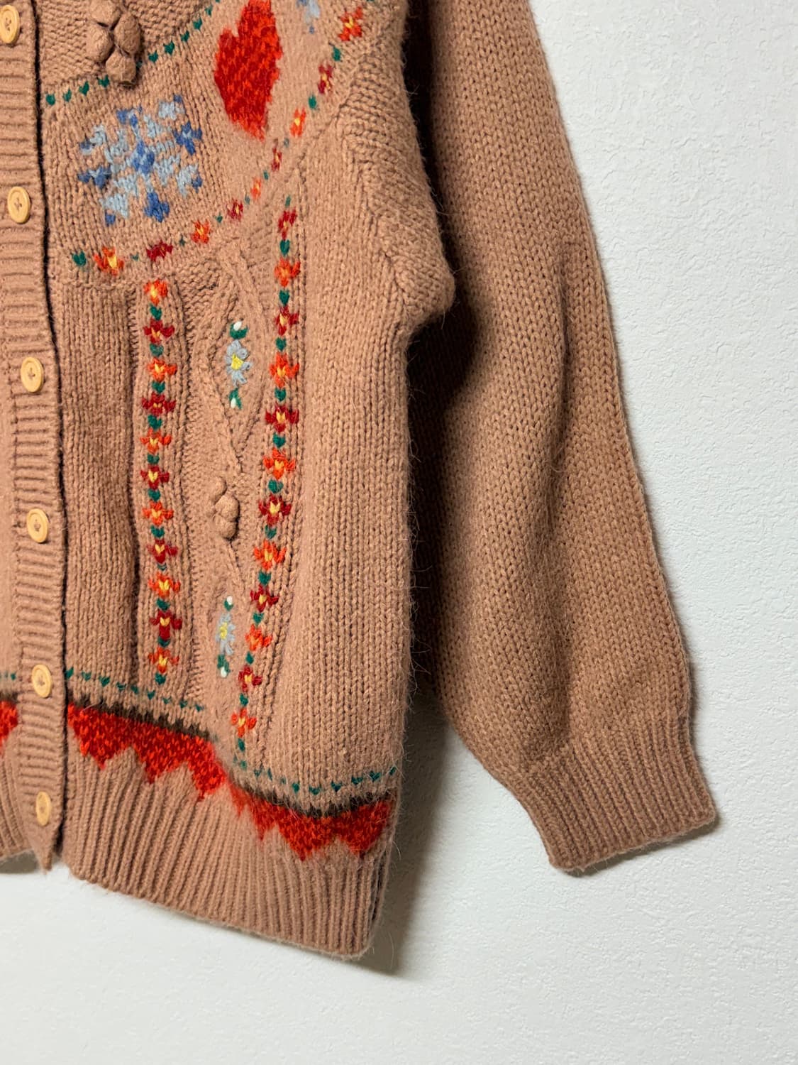일본빈티지 자수 가디건  상품이미지3