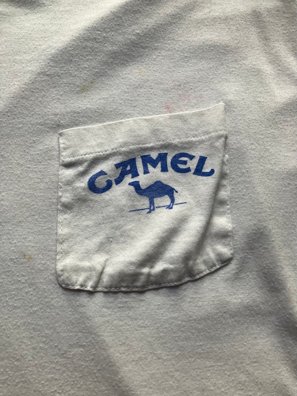 90s USA 빈티지 카멜 포켓 반팔 티셔츠 상품이미지3
