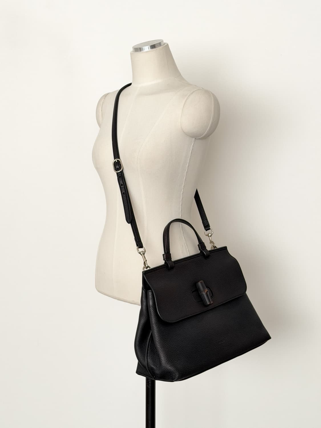 구찌 뱀부 2WAY 탑 핸들 백 상품이미지3