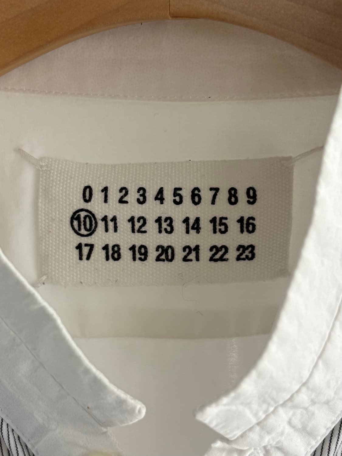 Maison Margiela 메종 마르지엘라 스트라이프 패널 셔츠  상품이미지5