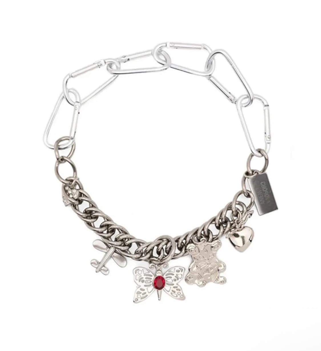 chopova Lowena 리틀베어 카라비너 목걸이 상품이미지1