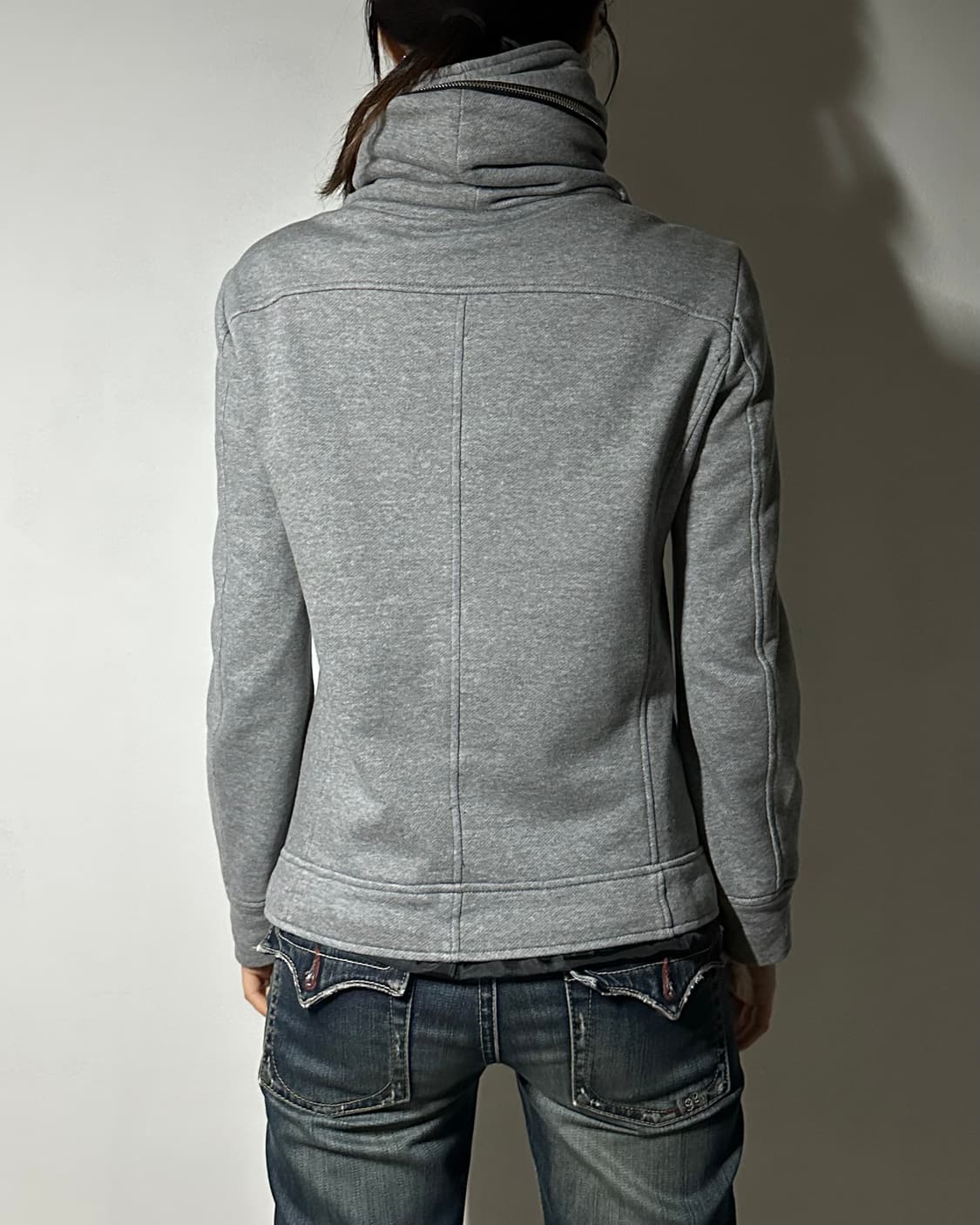 캐서린 햄넷 런던 컨버터블 넥 집업 자켓 상품이미지4