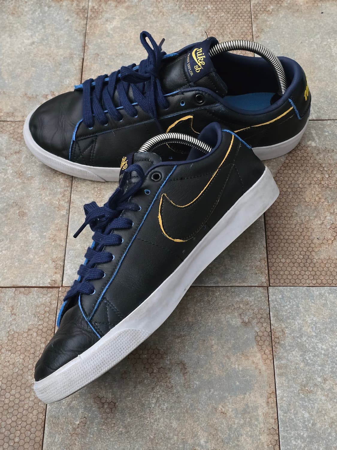 (280)나이키 nba sb 블레이저 로우 워리어스 상품이미지5