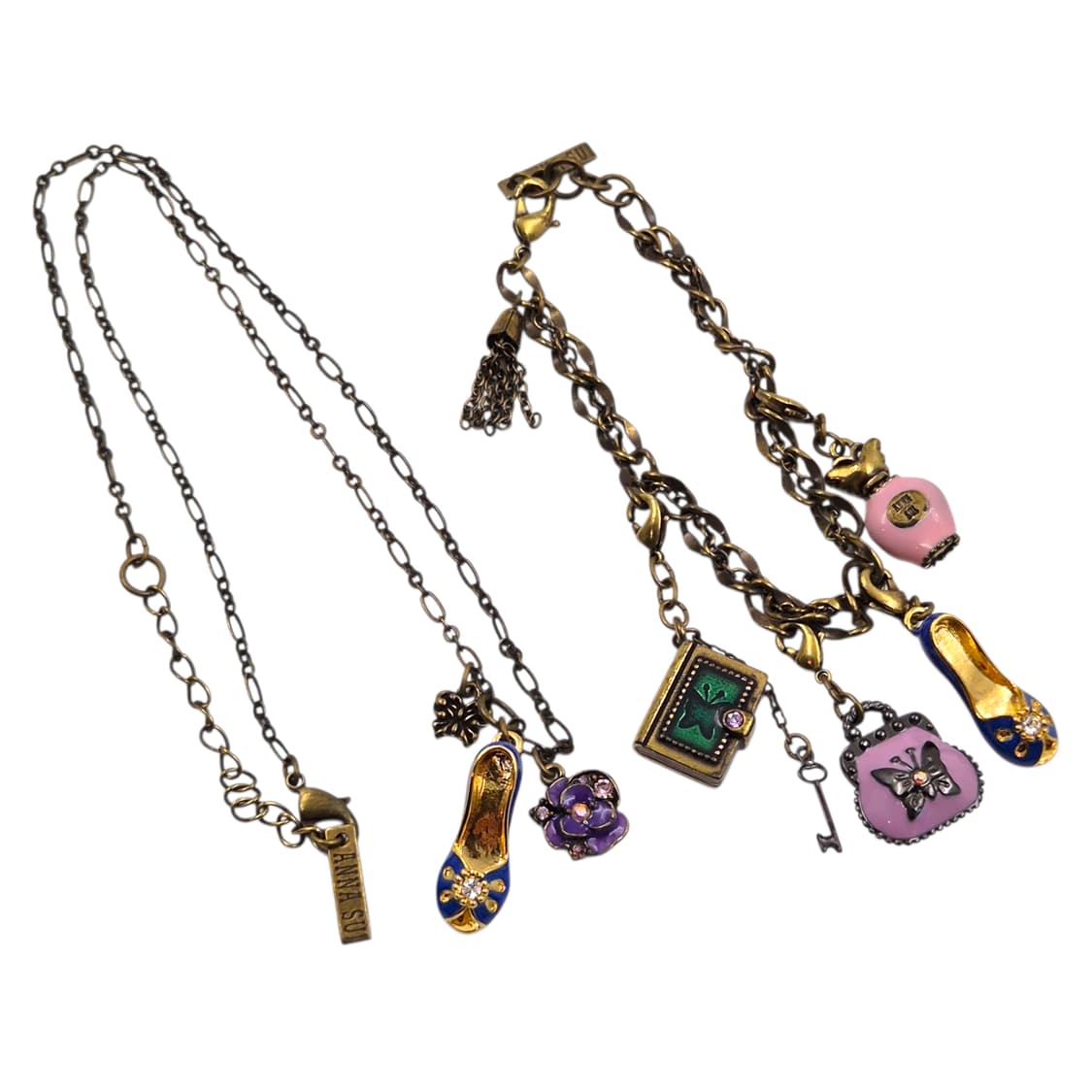 05s 안나수이 엔틱 구두&나비 목걸이 팔찌 세트 상품이미지1