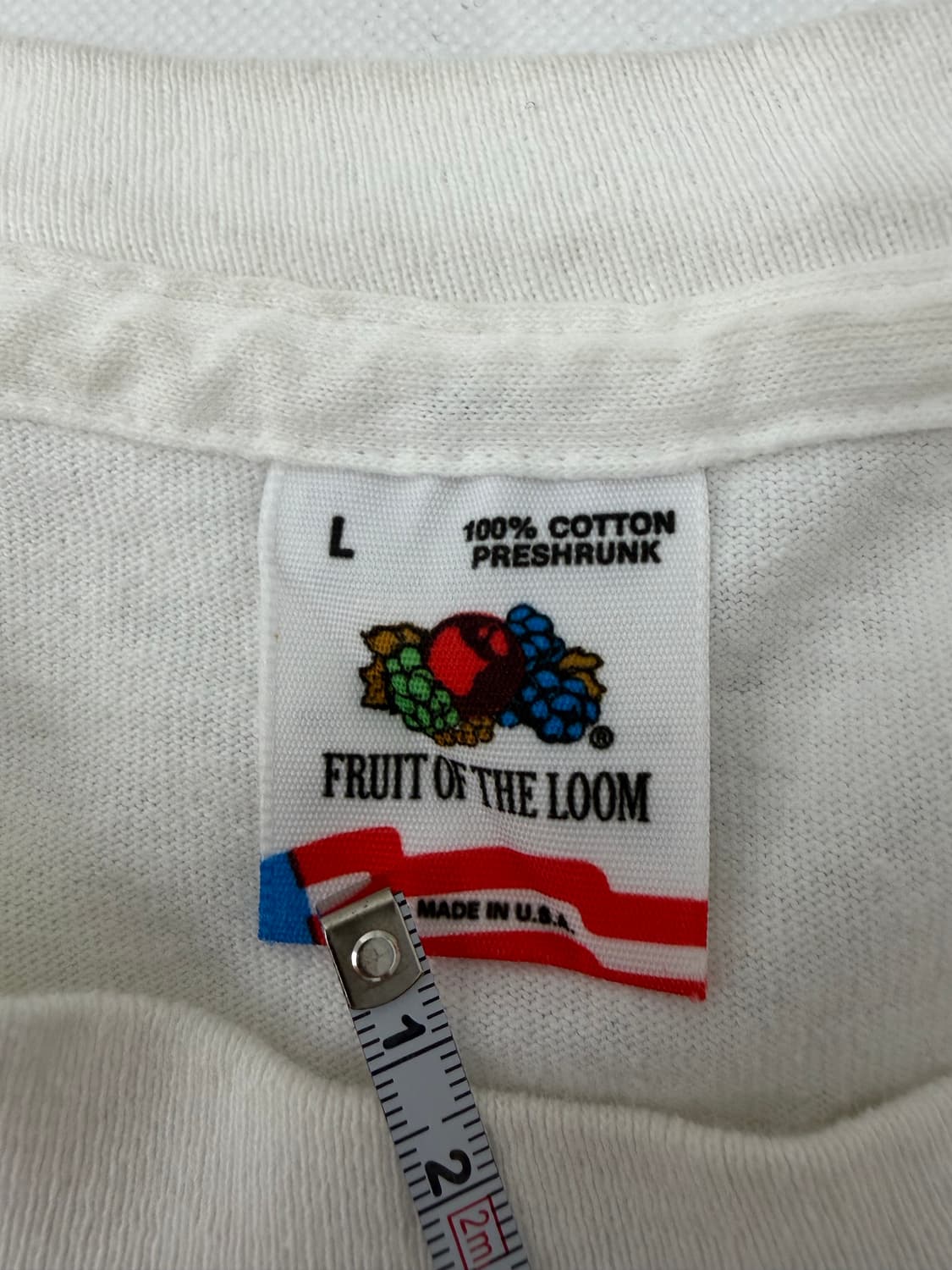 90s Wine Tee (white) 상품이미지3