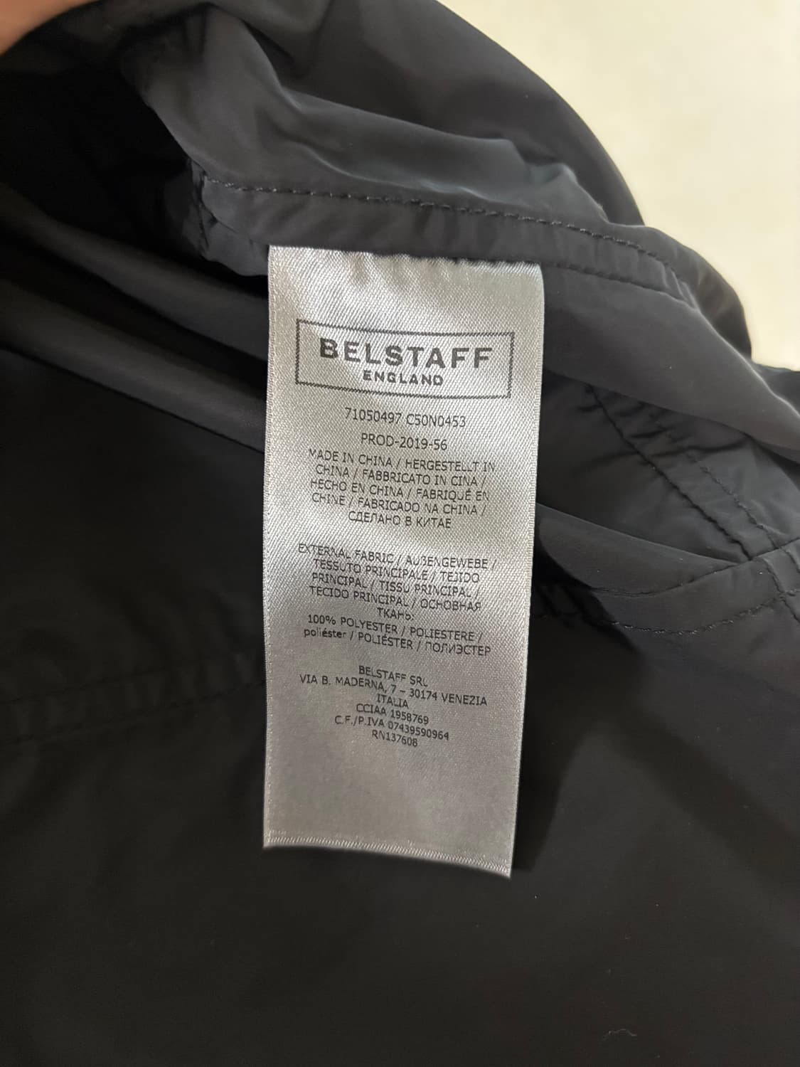 벨스타프 블랙 남성 자켓 상품이미지9