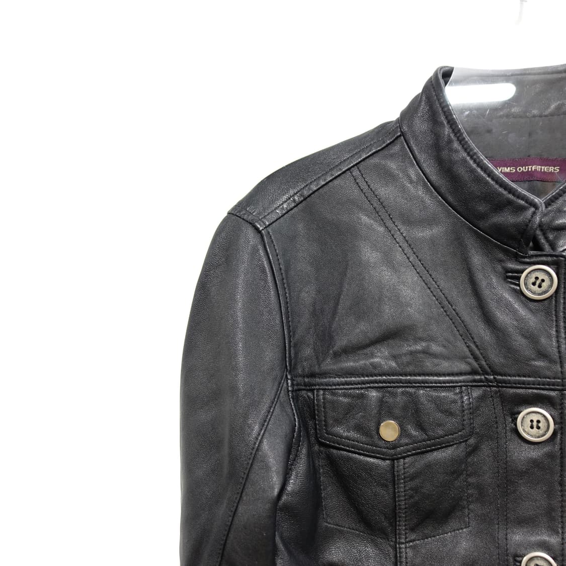 VIMS 빈티지 트러커 램스킨 양가죽 자켓 상품이미지4