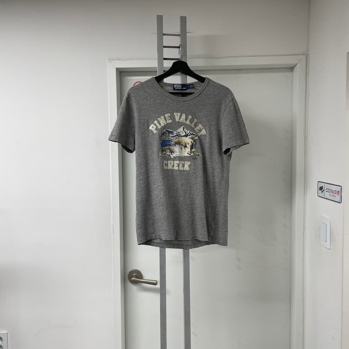 폴로 랄프로렌 그레이 반팔 티셔츠 M 상품이미지1