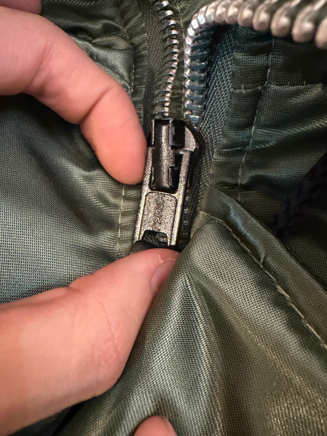 90s CORINTH N-2B 플라이트 봄버자켓 세이지 상품이미지5