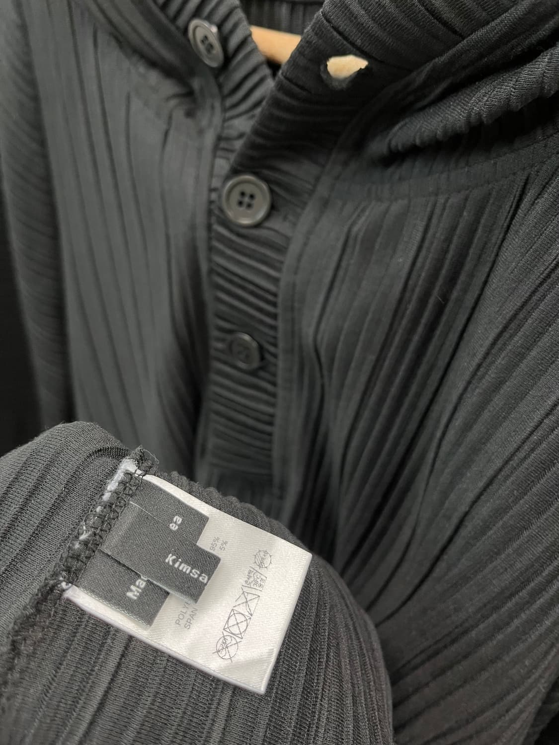 여) 킴스어패럴 플리츠 오버 후드 상품이미지6