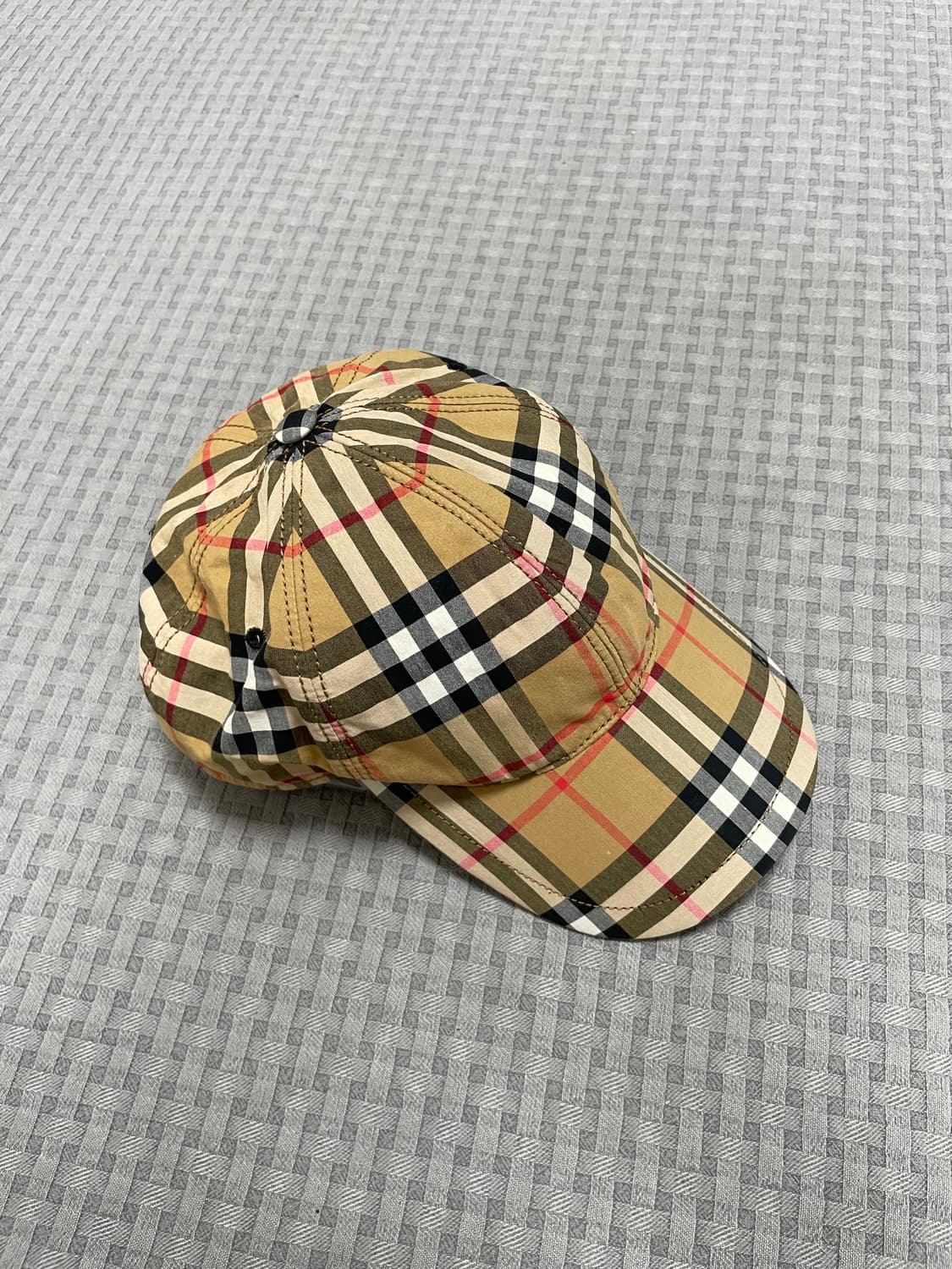 버버리 시그니처 볼캡 정품 상품이미지1
