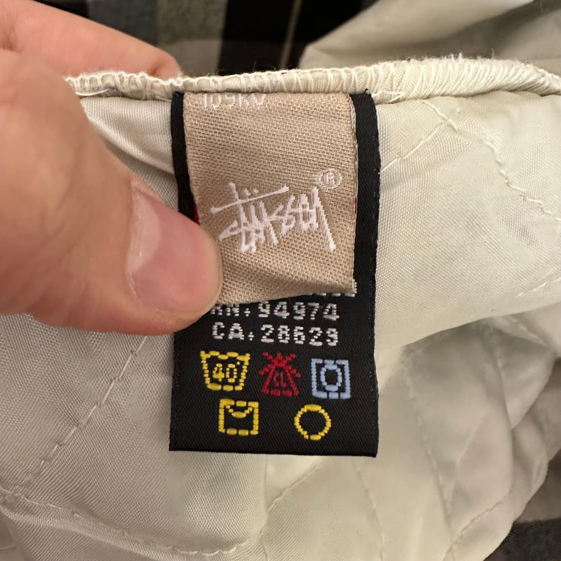 스투시 패디드 플레이드 셔츠 상품이미지10