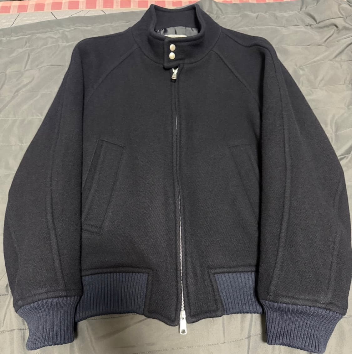 애프터프레이 해링턴 자켓 네이비 팝니다 상품이미지1