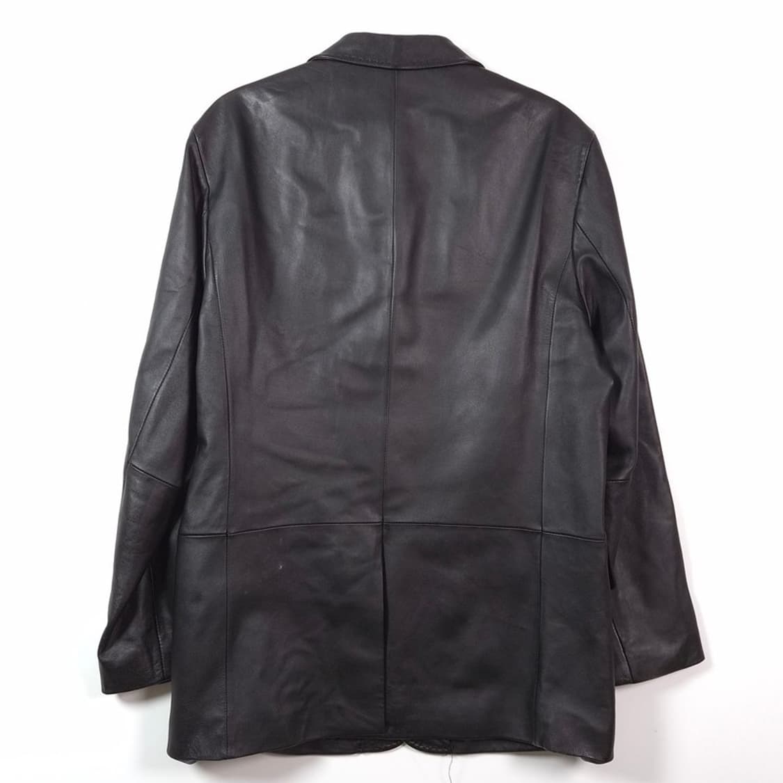 마인드브릿지 천연 양가죽 3버튼 블레이저 자켓 L 상품이미지2