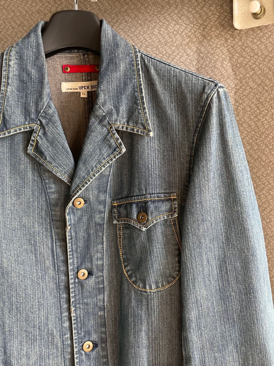 일본 빈티지 데님 청자켓 상품이미지4