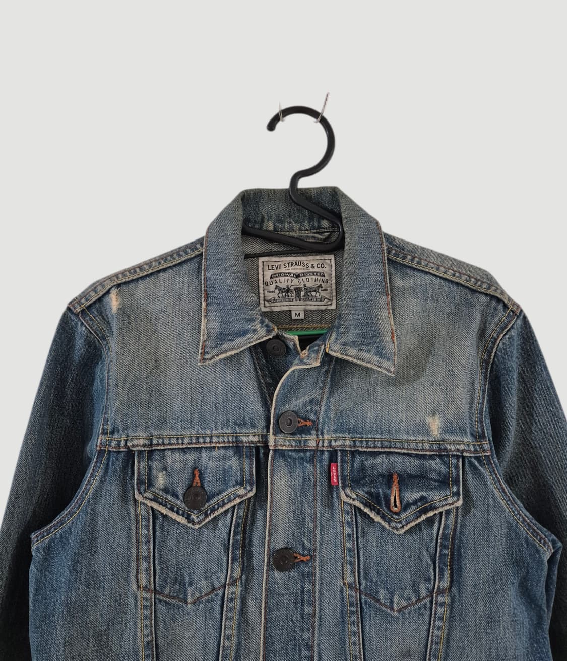 [M]리바이스 빈티지 y2k 데님 청자켓 WOMEN 상품이미지1