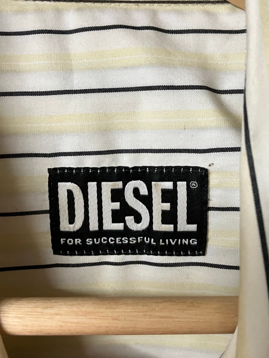 디젤 스트라이프 셔츠 상품이미지3