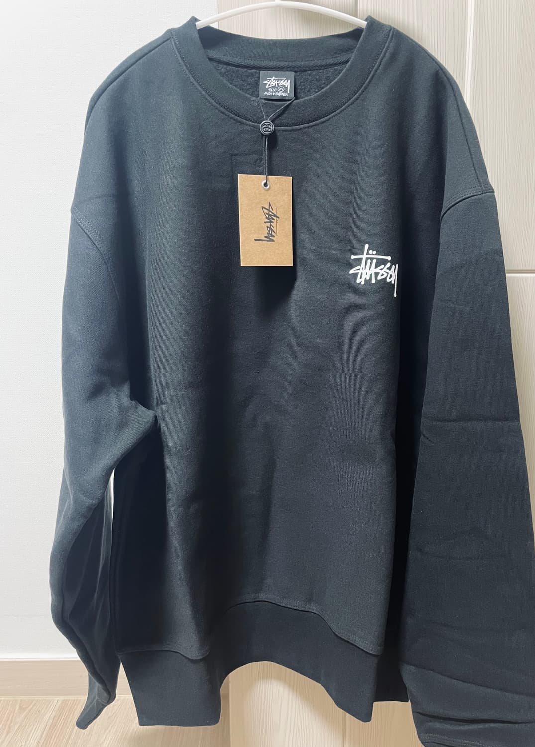 스투시 기모맨투맨 새상품 상품이미지1