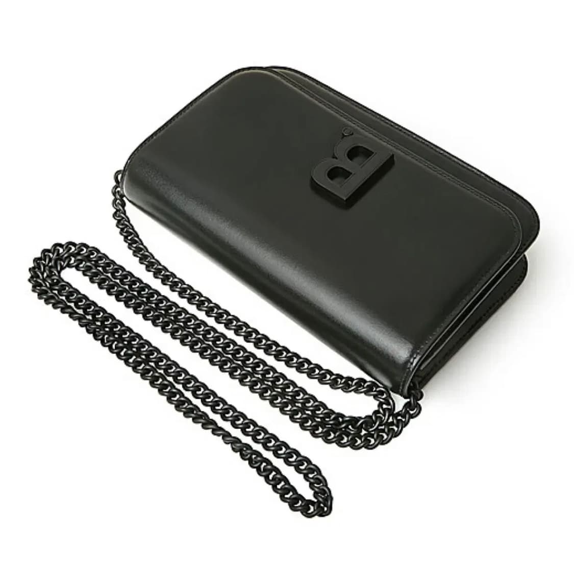 [OS] 발렌시아가 B 로고 미니 체인 가죽 크로스백 상품이미지4