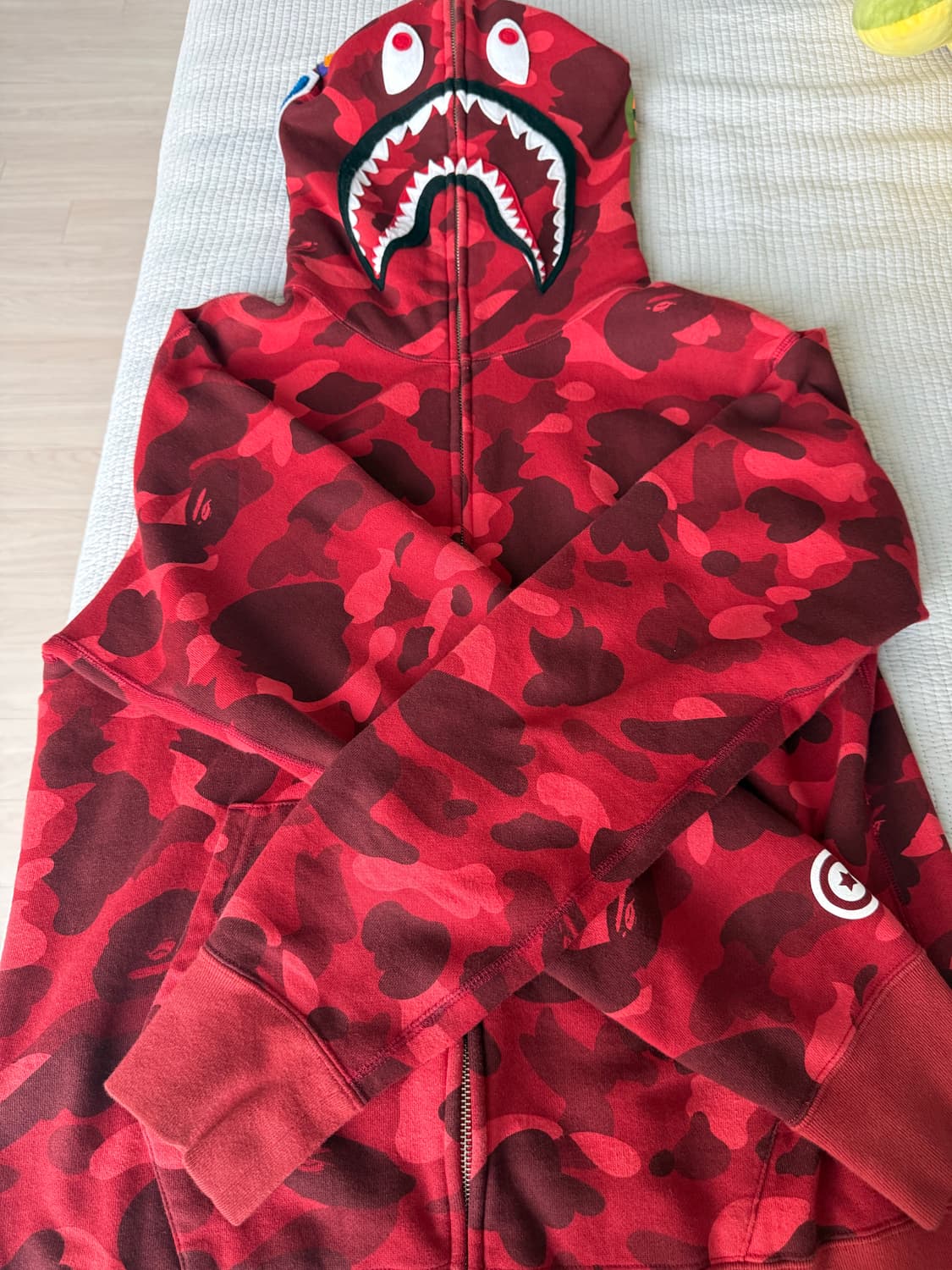 베이프 샤크 후드 집업 판매 교신 상품이미지2