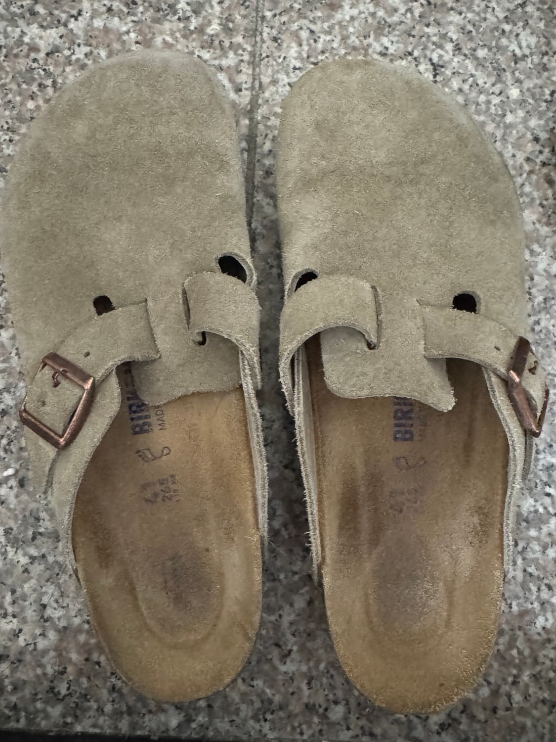 버켄스탁 보스턴 소프트 풋베드 토프 - 레귤러 상품이미지1